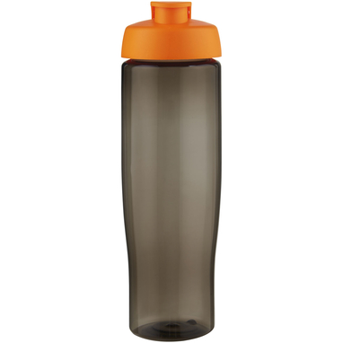 Спортивна пляшка H2O Active® Eco Tempo об'ємом 700 мл з кришкою, що відкидається., колір помаранчевий, темно-сірий - 21044831- Фото №3