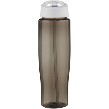 Спортивна пляшка H2O Active® Eco Tempo об'ємом 700 мл з кришкою-носиком, колір білий, темно-сірий - 21044901- Фото №3