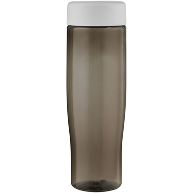 Пляшка для води H2O Active® Eco Tempo об'ємом 700 мл з кришкою, що закручується., колір білий, темно-сірий - 21045001- Фото №4