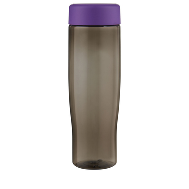 Пляшка для води H2O Active® Eco Tempo об'ємом 700 мл з кришкою, що закручується., колір пурпурний, темно-сірий - 21045037- Фото №4