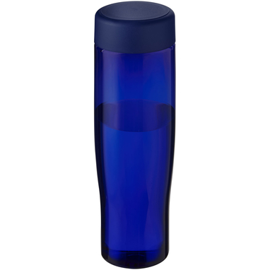 Пляшка для води H2O Active® Eco Tempo об'ємом 700 мл з кришкою, що закручується., колір синій - 21045052- Фото №1