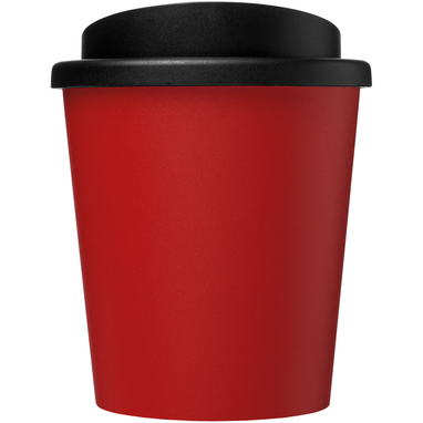 Americano® Espresso Термосткан із переробленого матеріалу об'ємом 250 мл, колір чкрвоний, суцільний чорний - 21045221- Фото №3