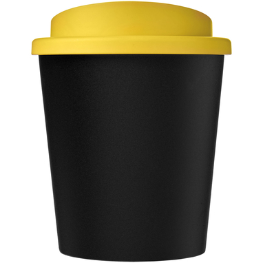 Кружка Americano Espresso Eco, колір суцільний чорний, жовтий - 21045403- Фото №3