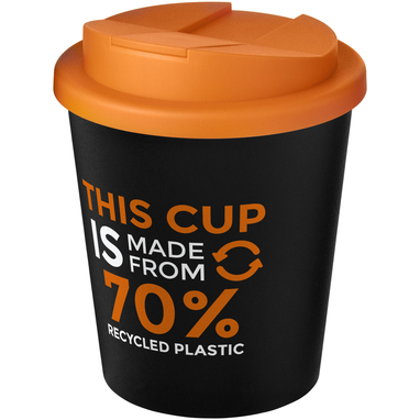 Кружка Americano Espresso Eco, колір суцільний чорний, помаранчевий - 21045502- Фото №2