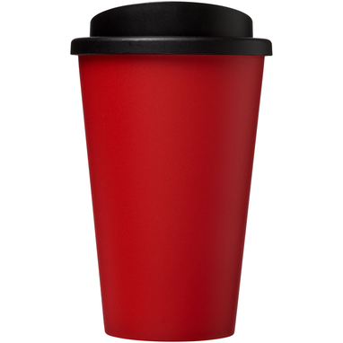Americano® Термокружка об'ємом 350 мл, колір суцільний чорни, червоний - 22000197- Фото №3