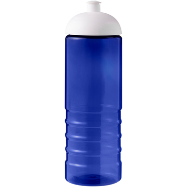H2O Active® Eco Treble спортивная бутылка объемом 750 мл с куполообразной крышкой, цвет cиний, белый - 21048005- Фото №3