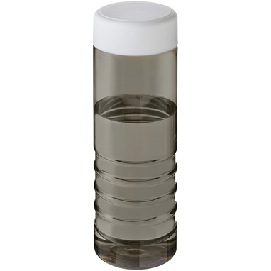 H2O Active® Eco Treble 750 мл пляшка для води, колір темно-сірий, білий - 21048101- Фото №1