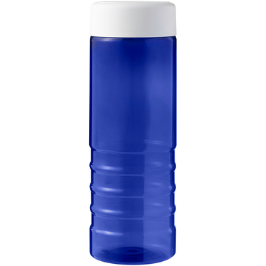 H2O Active® Eco Treble 750 мл бутылка для воды, цвет cиний, белый - 21048103- Фото №4