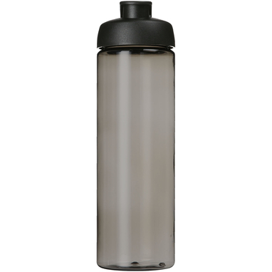 Спортивна пляшка H2O Active® Eco Vibe об'ємом 850 мл з кришкою, що відкидається, колір темно-сірий, суцільний чорний - 21048300- Фото №3