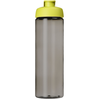 Спортивная бутылка H2O Active® Eco Vibe объемом 850 мл с откидывающейся крышкой, цвет темно-серый, лайм - 21048302- Фото №3
