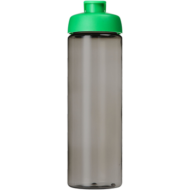 Спортивна пляшка H2O Active® Eco Vibe об'ємом 850 мл з кришкою, що відкидається, колір темно-сірий, зелений - 21048303- Фото №3