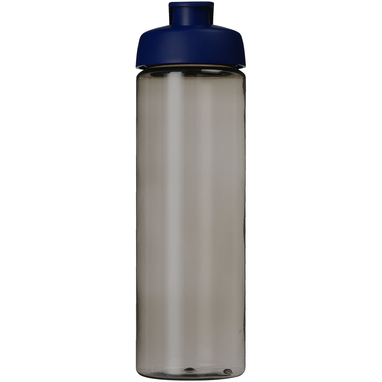 Спортивна пляшка H2O Active® Eco Vibe об'ємом 850 мл з кришкою, що відкидається, колір темно-сірий, синій - 21048304- Фото №3