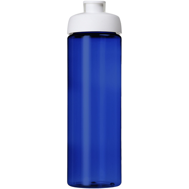 Спортивна пляшка H2O Active® Eco Vibe об'ємом 850 мл з кришкою, що відкидається, колір синій, білий - 21048307- Фото №3