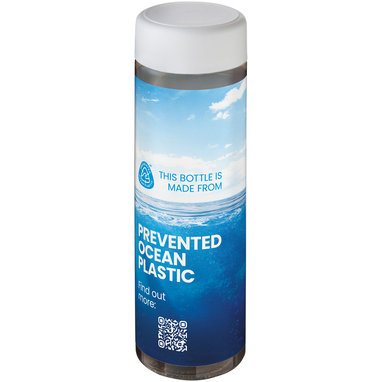 Пляшка для води H2O Active® Eco Vibe об'ємом 850 мл, колір темно-сірий, білий - 21048501- Фото №2