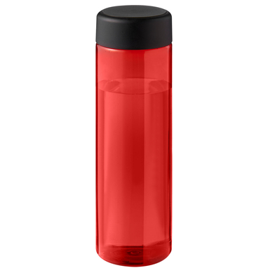 Пляшка для води H2O Active® Eco Vibe об'ємом 850 мл, колір червоний, суцільний чорний - 21048505- Фото №1