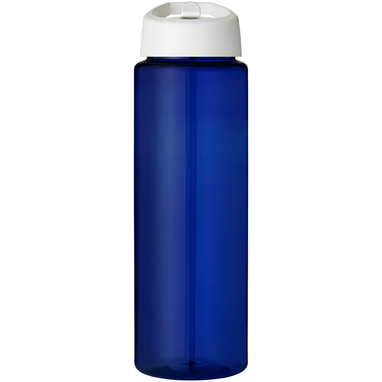 Спортивная бутылка H2O Active® Eco Vibe объемом 850 мл с крышкой-носиком, цвет cиний, белый - 21048605- Фото №3