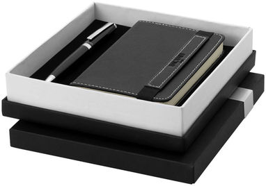 Подарунковий набір ручок, колір суцільний чорний - 10627300- Фото №1