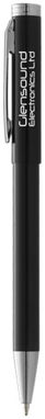 Кулькова ручка Dover, колір суцільний чорний - 10628700- Фото №2
