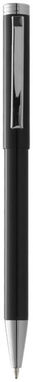 Кулькова ручка Dover, колір суцільний чорний - 10628700- Фото №3