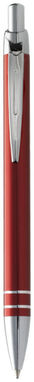 Шариковая ручка Madrid, цвет красный - 10628802- Фото №3