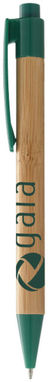 Шариковая ручка Borneo, цвет натуральный, зеленый - 10632203- Фото №2