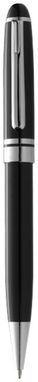 Кулькова ручка Bristol, колір суцільний чорний - 10633400- Фото №3