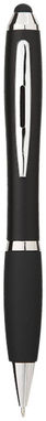 Шариковая ручка-стилус Nash, цвет черный матовый - 10639200- Фото №1