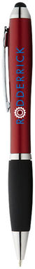 Шариковая ручка-стилус Nash, цвет красный, сплошной черный - 10639203- Фото №2