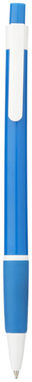 Кулькова ручка Malibu, колір світло-синій - 10639503- Фото №3