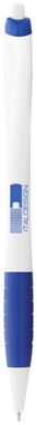 Шариковая ручка Santa Monica, цвет белый, ярко-синий - 10639601- Фото №2