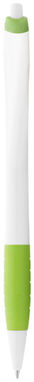 Шариковая ручка Santa Monica, цвет белый, зеленый лайм - 10639604- Фото №5