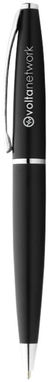 Шариковая ручка Uppsala, цвет черный матовый - 10640400- Фото №2