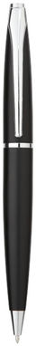 Шариковая ручка Uppsala, цвет черный матовый - 10640400- Фото №4