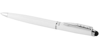 Шариковая ручка-стилус, цвет белый - 10640801- Фото №6