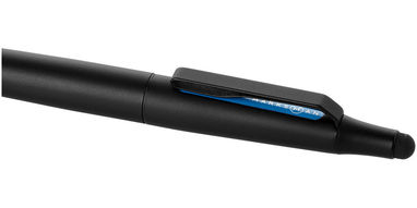Кулькова ручка-стилус Trigon, колір суцільний чорний - 10642600- Фото №5