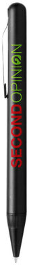 Кулькова ручка Smooth, колір суцільний чорний - 10642800- Фото №2