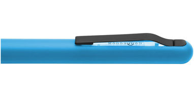 Кулькова ручка Smooth, колір синій прозорий - 10642804- Фото №8