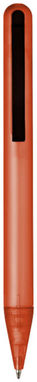 Кулькова ручка Smooth, колір матовий червоний, білий - 10642806- Фото №4