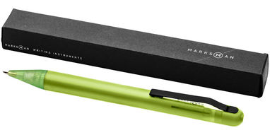 Шариковая ручка Smooth, цвет матовый зеленый, белый - 10642807- Фото №1