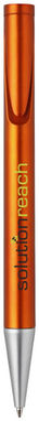 Кулькова ручка Carve, колір оранжевий - 10642905- Фото №2