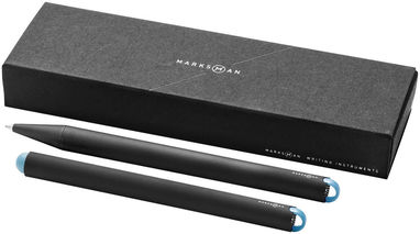 Подарунковий набір ручок Radar, колір суцільний чорний - 10643200- Фото №1