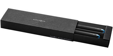 Подарунковий набір ручок Radar, колір суцільний чорний - 10643200- Фото №7