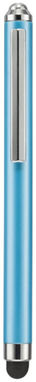 Кулькова ручка-стилус Nilsia, колір світло-синій - 10645101- Фото №1