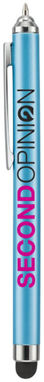Кулькова ручка-стилус Nilsia, колір світло-синій - 10645101- Фото №2