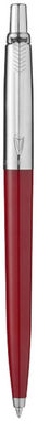 Кулькова ручка Jotter, колір червоний, срібний - 10647502- Фото №4