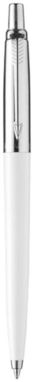 Шариковая ручка Jotter, цвет белый, серебряный - 10647503- Фото №4
