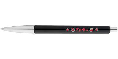 Шариковая ручка  Parker Vector, цвет сплошной черный, серебряный - 10648001- Фото №2
