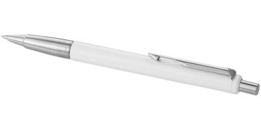 Шариковая ручка Vector, цвет белый, серебряный - 10648002- Фото №6
