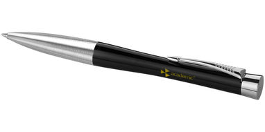 Шариковая ручка Urban, цвет сплошной черный, хром - 10648903- Фото №2