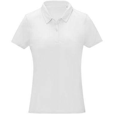 Жіноча cool fit футболка поло з короткими рукавами Deimos, колір білий  розмір 3XL - 39095016- Фото №3